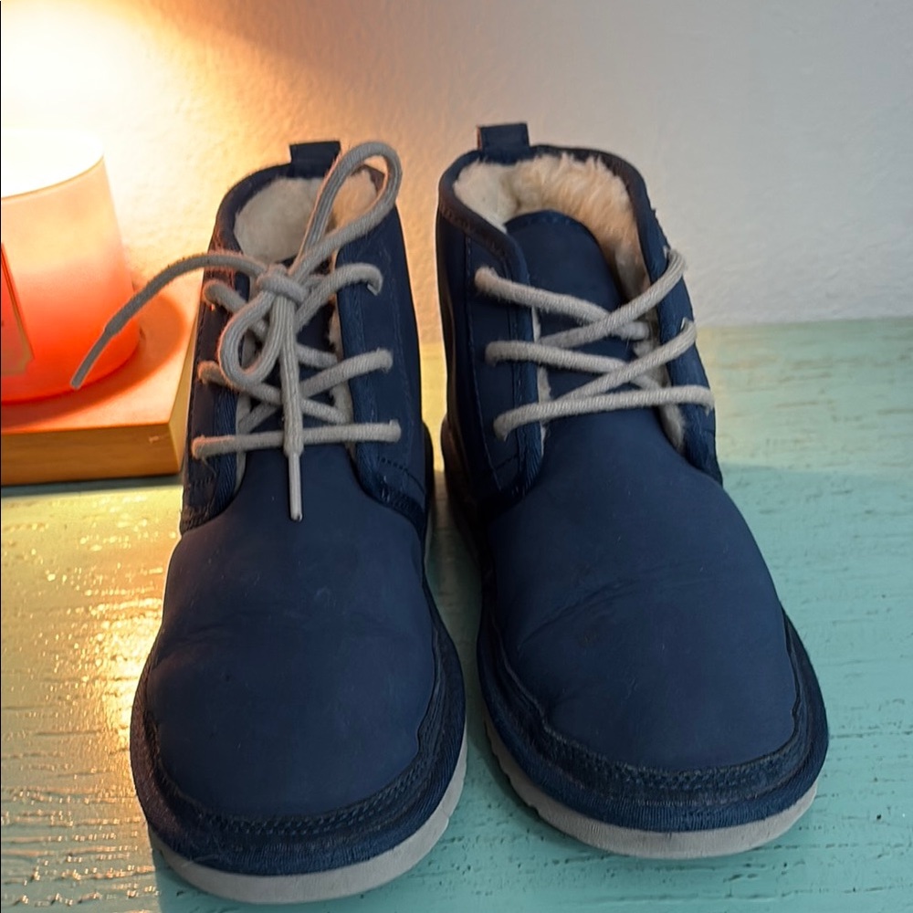 UGG Kids Navy Blue Boots